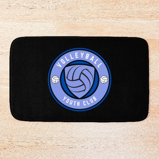 volleyball youth club Bath Mats