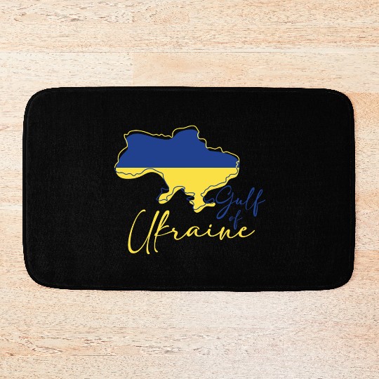 Azov and black sea of Ukraine Bath Mats