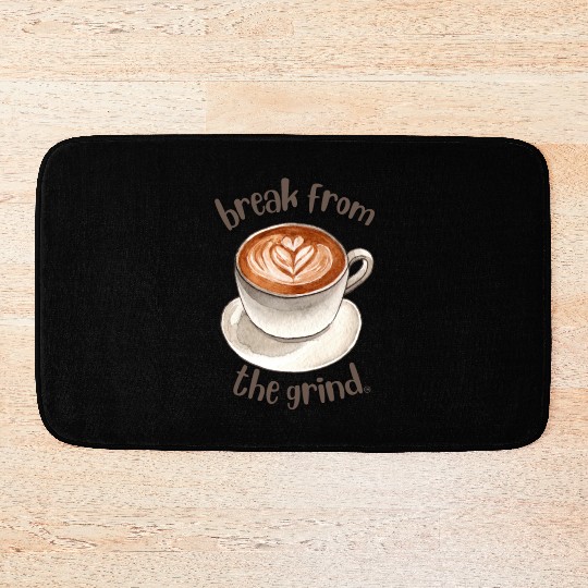 Coffee Latte Bath Mats