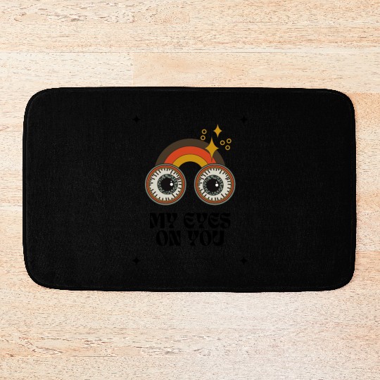 My Eyes On You Bath Mats