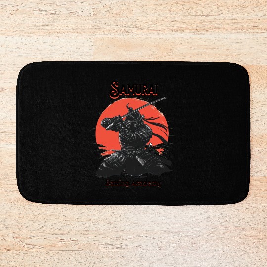 Samurai batting academy Bath Mats