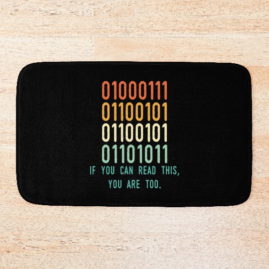Science Nerd Physics Student Jokes Geek Bath Mats