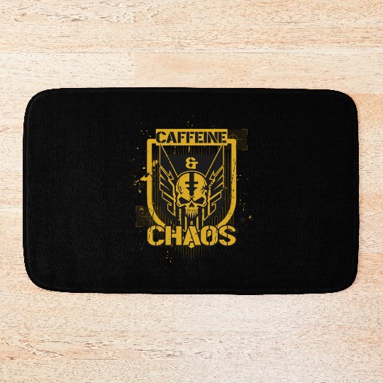Caffeine & Chaos Bath Mats
