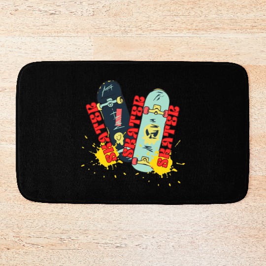 SKATEBOARD Bath Mats