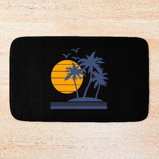 Beach Summer 2025 2k25 Matching Group Trip Travel Bath Mats