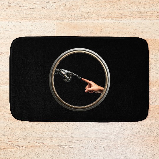 Robot and Human Bath Mats