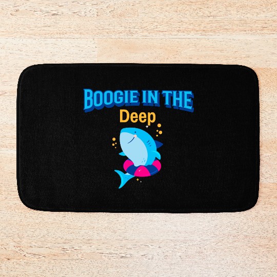 Dancing Shark | Boogie to the Deep | Bath Mats