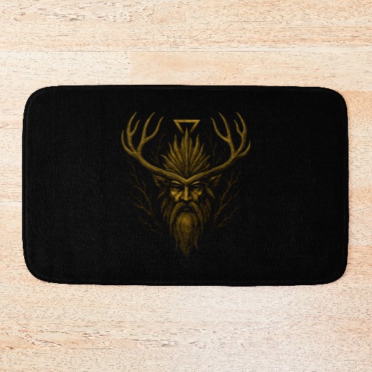 Leshy | Earth Element Forest Guardian Bath Mats