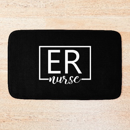 Er Nurse Emergency Room Nurse Bath Mats
