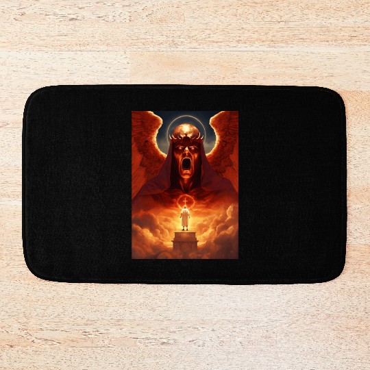 The Devil & The Angel: Bath Mats