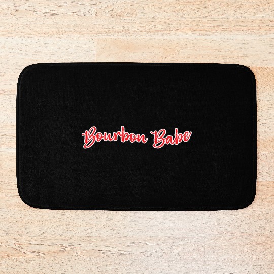 Funny Ugly Hats Pretty Horses Tasty Bourbon Kentuc Bath Mats