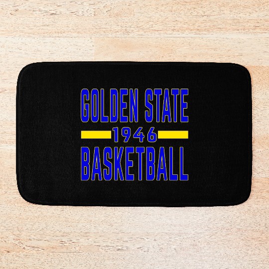 Golden State Basketball 1946 Classic Bath Mats