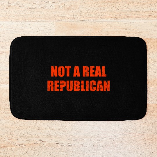 Not a real republican Bath Mats