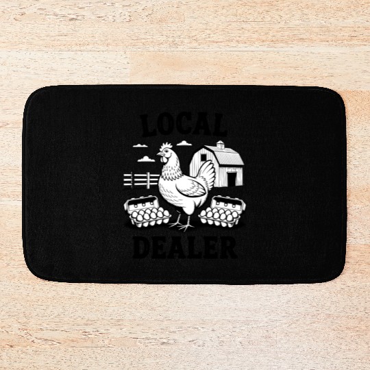 Local Egg Dealer Easter Sunday Easter Egg Hunt Bath Mats
