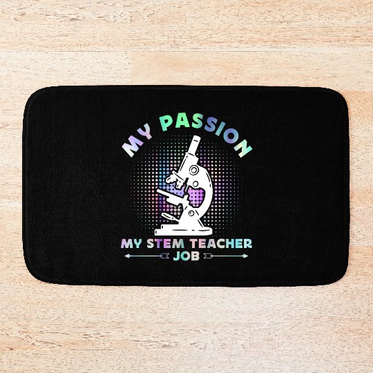 STEM Teacher My Passion My STEM Computer Science Bath Mats