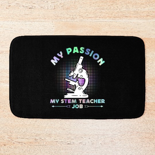 STEM Teacher My Passion My STEM Computer Science Bath Mats