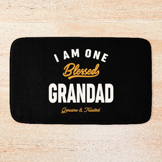I Am One Blessed Grandad Dad Grandpa Bath Mats