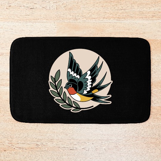 Angry Bird Bath Mats