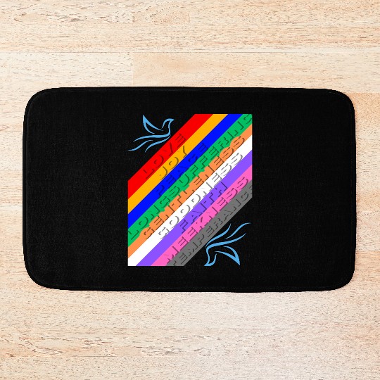 Fruit of the Spirit Bath Mats