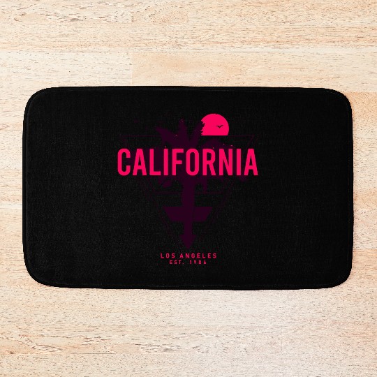 California Est 1986 Bath Mats