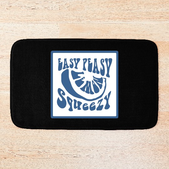 Easy Peasy Lemon Bath Mats