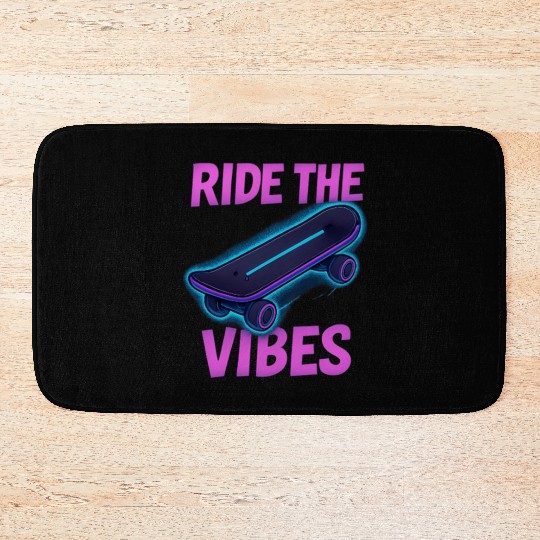 Neon Skate Vibes – Youth Streetwear Bath Mats
