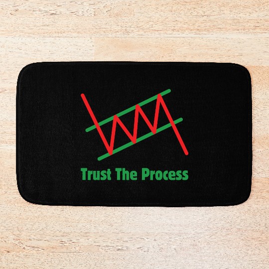 Trust The Process Bath Mats