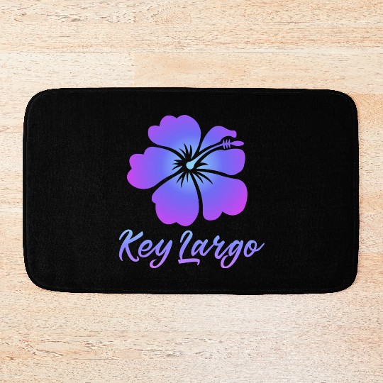 Key Largo Hibiscus Bath Mats