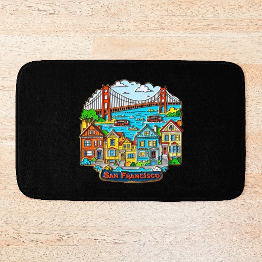 San Francisco Bath Mats