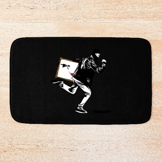 HappyToast Stolen Banksy Bath Mats