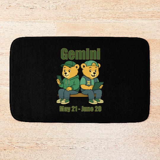 Gemini Bear Bath Mats