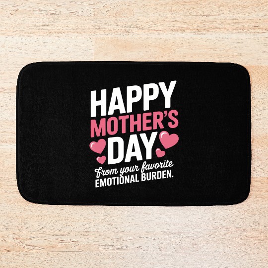 Mother’s Day Design from the Emotional Favorite Bath Mats