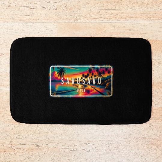 Savusavu - Tropical Paradise Bath Mats