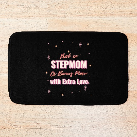 Bonus Mom Bath Mats | Stepmom Mother's Day Gift