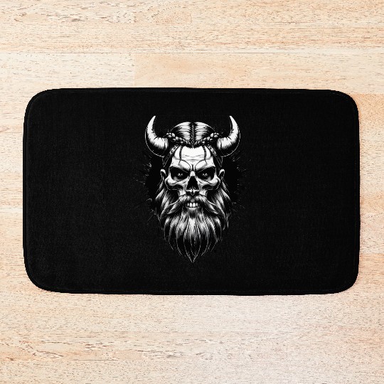 Viking Warrior Man Odin Thor Norman Walhalla Bath Mats