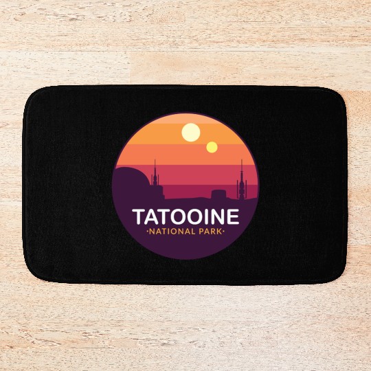 Tatooine National Park Bath Mats