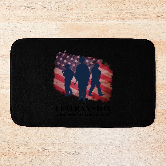 Memorial Day Patriotic Bath Mats