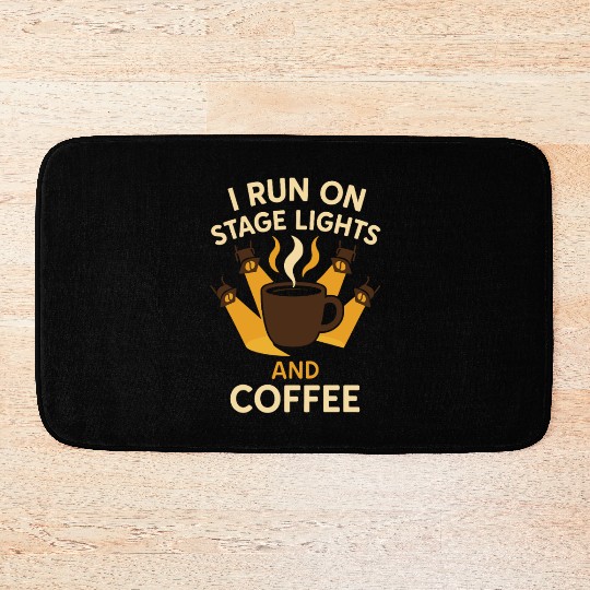 Theater Kid Drama Club Musical Theater Nerd Stage Bath Mats