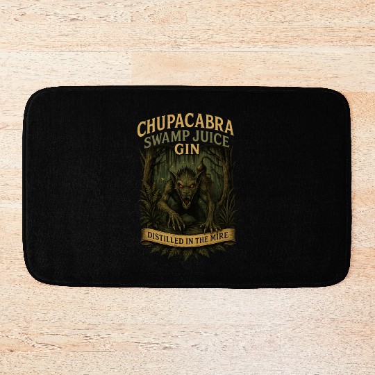 Chupacabra Swamp Juice Gin Bath Mats