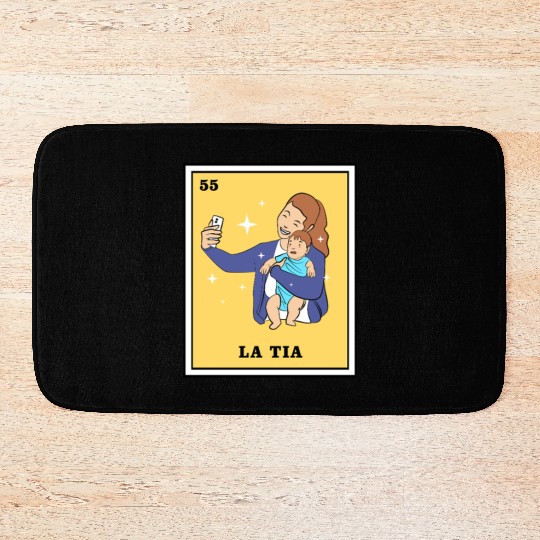 Mexican Lottery La Tia Mexican Bingo Bath Mats