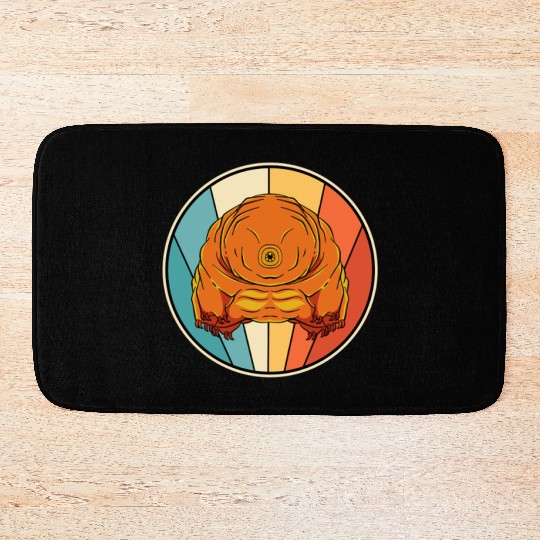 Water Bear Tardigrade Lover Science Biology Bath Mats