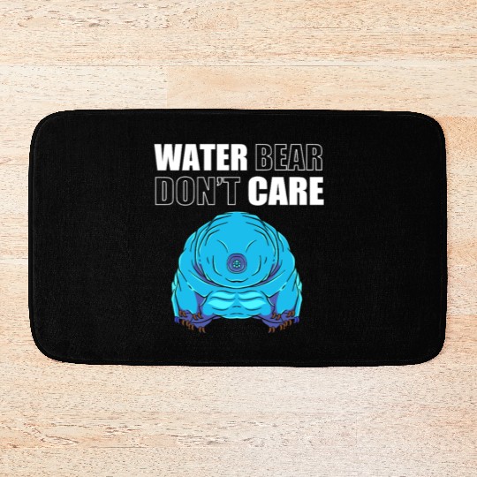 Tardigrade Science Biology Moss Pig Bath Mats
