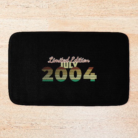 21st birthday Limited Edition SCR 07/2004 Bath Mats