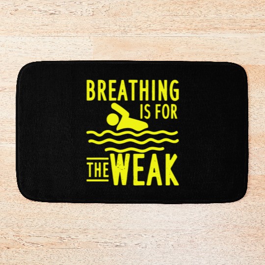 Swim Team's Breathless Pride Bath Mats