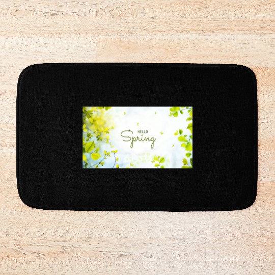 Hello Spring – Nature’s Gentle Awakening Bath Mats