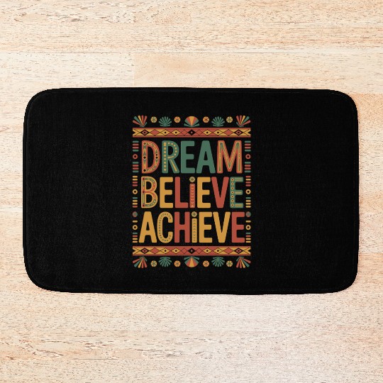 Dream Believe Archive, Juneteenth Celebration Bath Mats