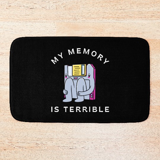 Computer Data Floppy Disk Bath Mats