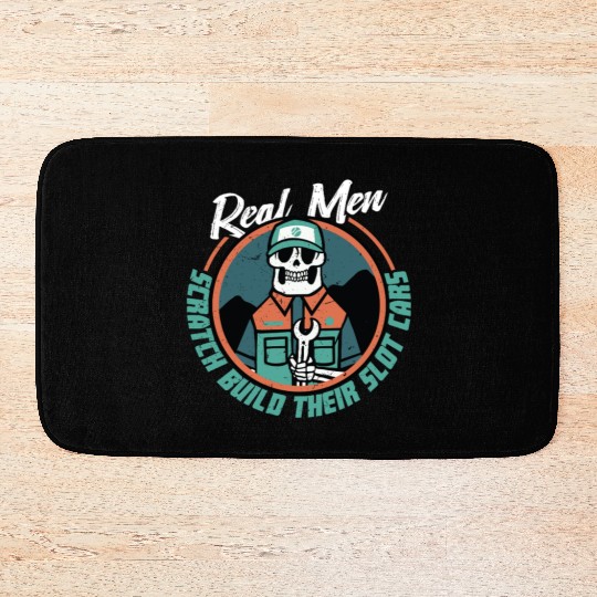 Slot Car Racing RC Car Drag Racing Bath Mats