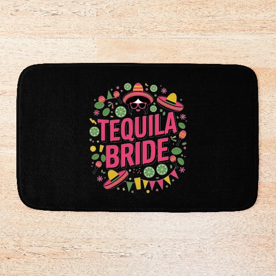 Tequila Bride Tribe - Bachelorette party Bath Mats