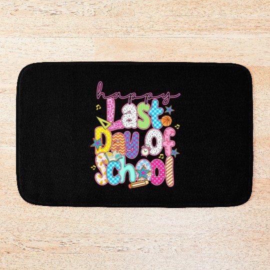 Last Day of School Teacher Summer Bath Mats